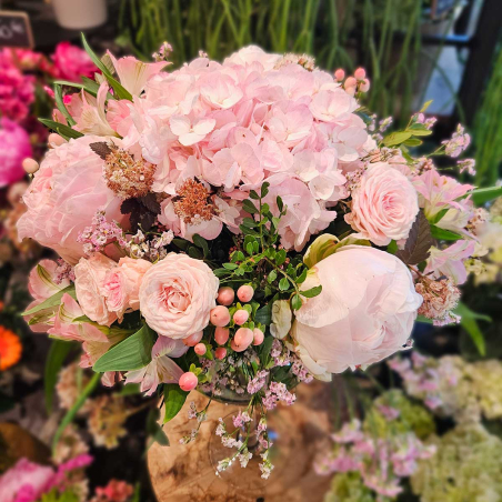 BOUQUET ROSE PASTEL