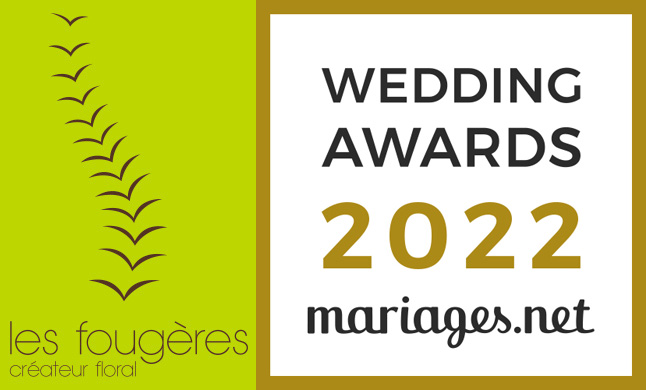 Wedding Awards 2022 Mariages.net - Les Fougères